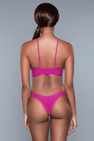 Bikini mit Cut-Out pink