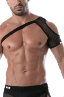 Schulter Harness mit Netz schwarz