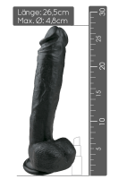 XL Dildo mit Saugnapf - Ø 4,8cm | 26,5cm