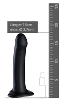 Fun Factory Magnum schwarz - Dildo Ø 3,7cm | 18cm