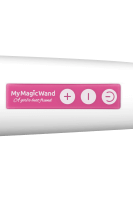 My Magic Wand Massagestab - 32cm - Kabelgebunden - weiß/pink